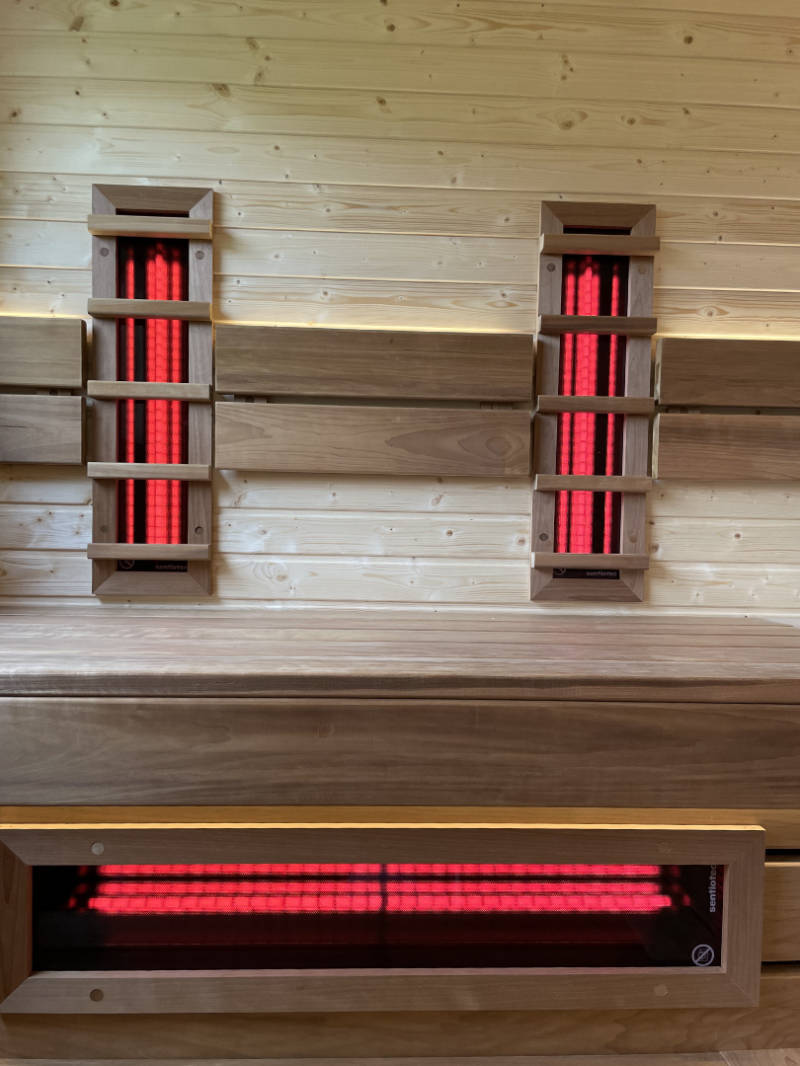 kombinovaná outdoor sauna